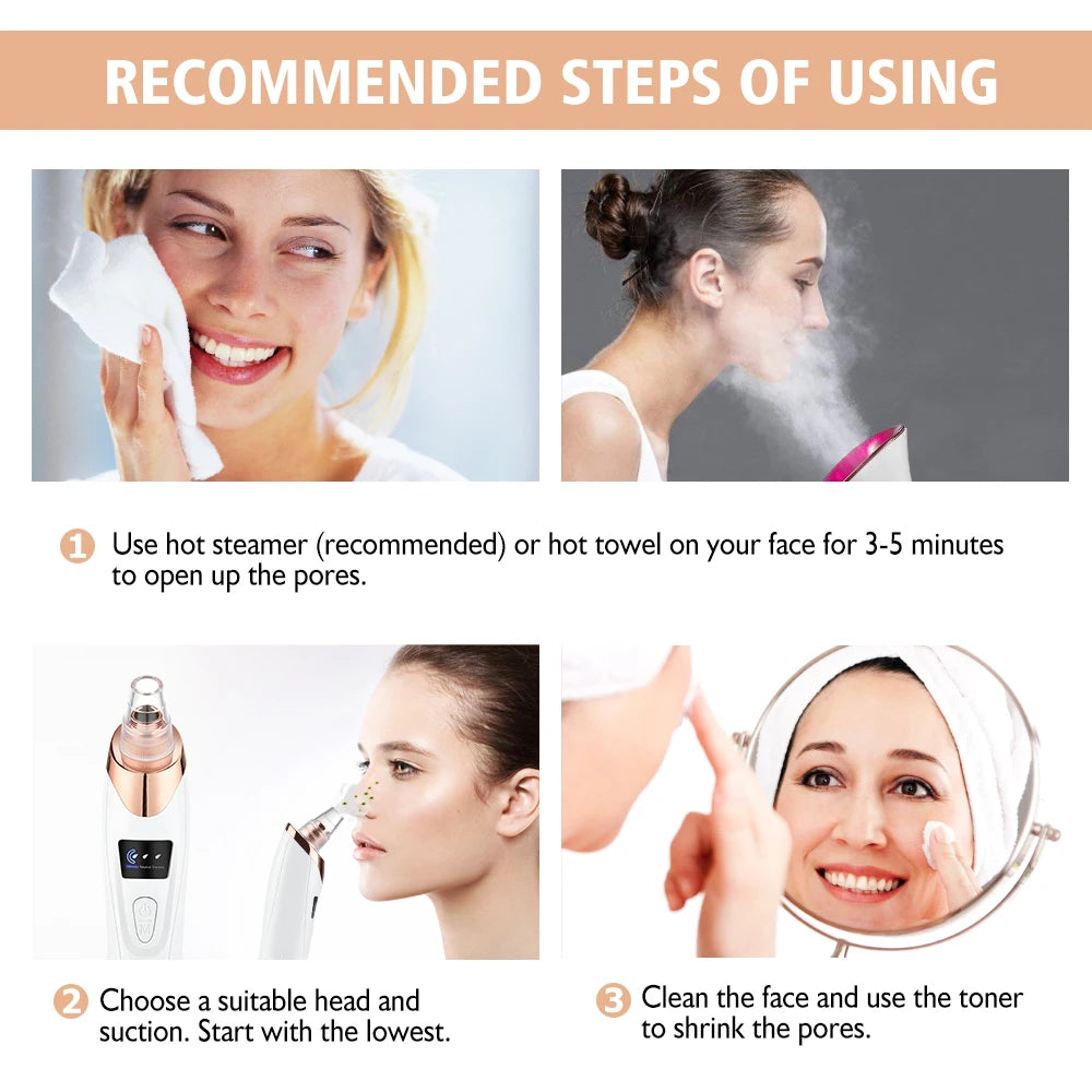 PoreNova™ – Electric Blackhead Vacuum & Deep Pore Cleaner