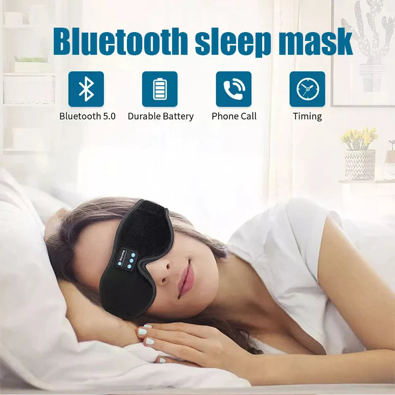 SleepTune™ – Bluetooth 3D Eye Mask with Wireless Headphones