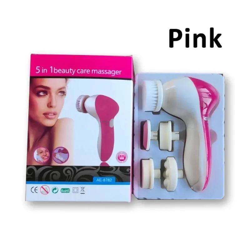 GlowSpin™ – 5-in-1 Electric Facial Cleansing & Pore Care System