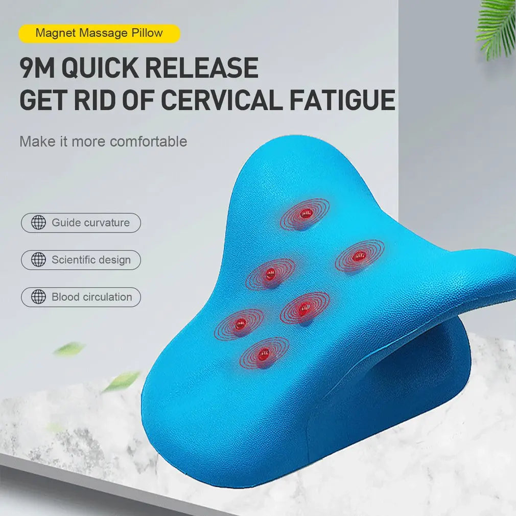 SpineEase™ – Cervical Traction & Neck Relief Pillow