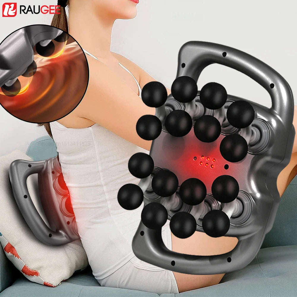 PulseRelief™ - 16-Head High-Intensity Muscle Massage Gun