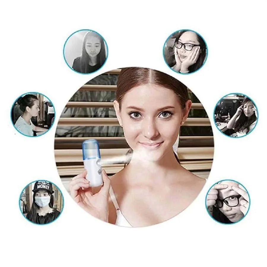 GlowMist™ – Mini Facial Steamer & Hydration Spray