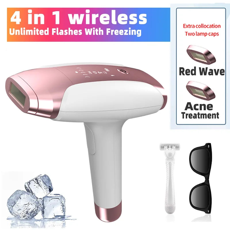 SilkPulse™ – 999,999 Flash IPL Hair Removal System