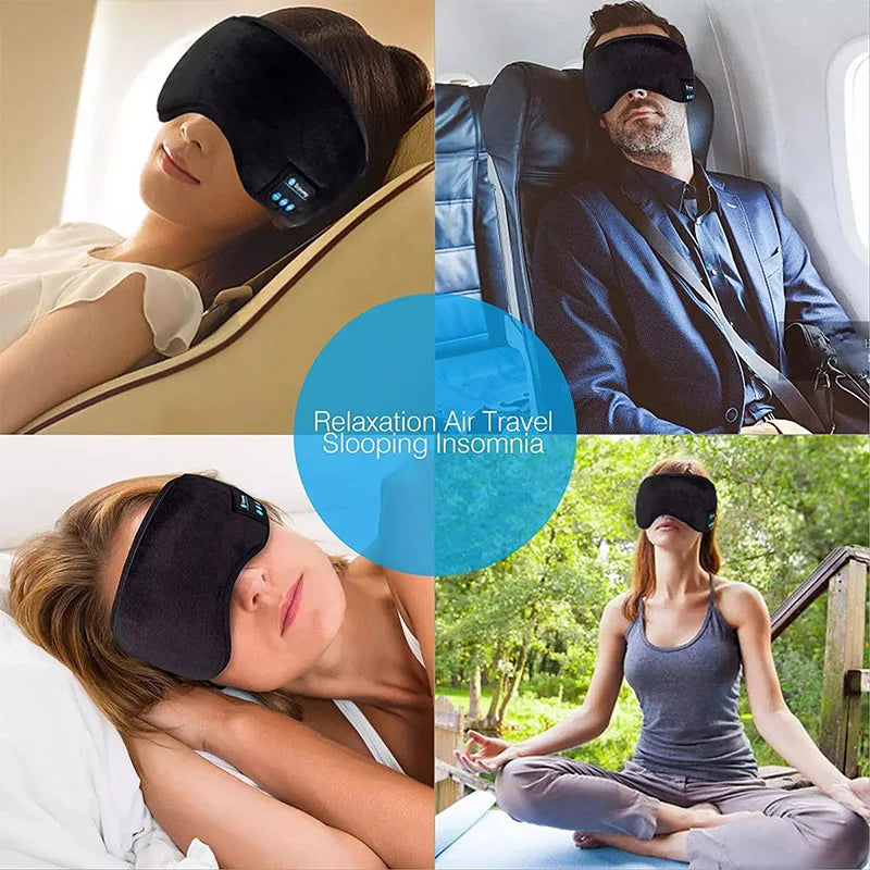 SleepTune™ – Bluetooth 3D Eye Mask with Wireless Headphones