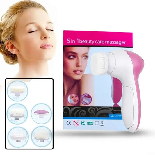 GlowSpin™ – 5-in-1 Electric Facial Cleansing & Pore Care System