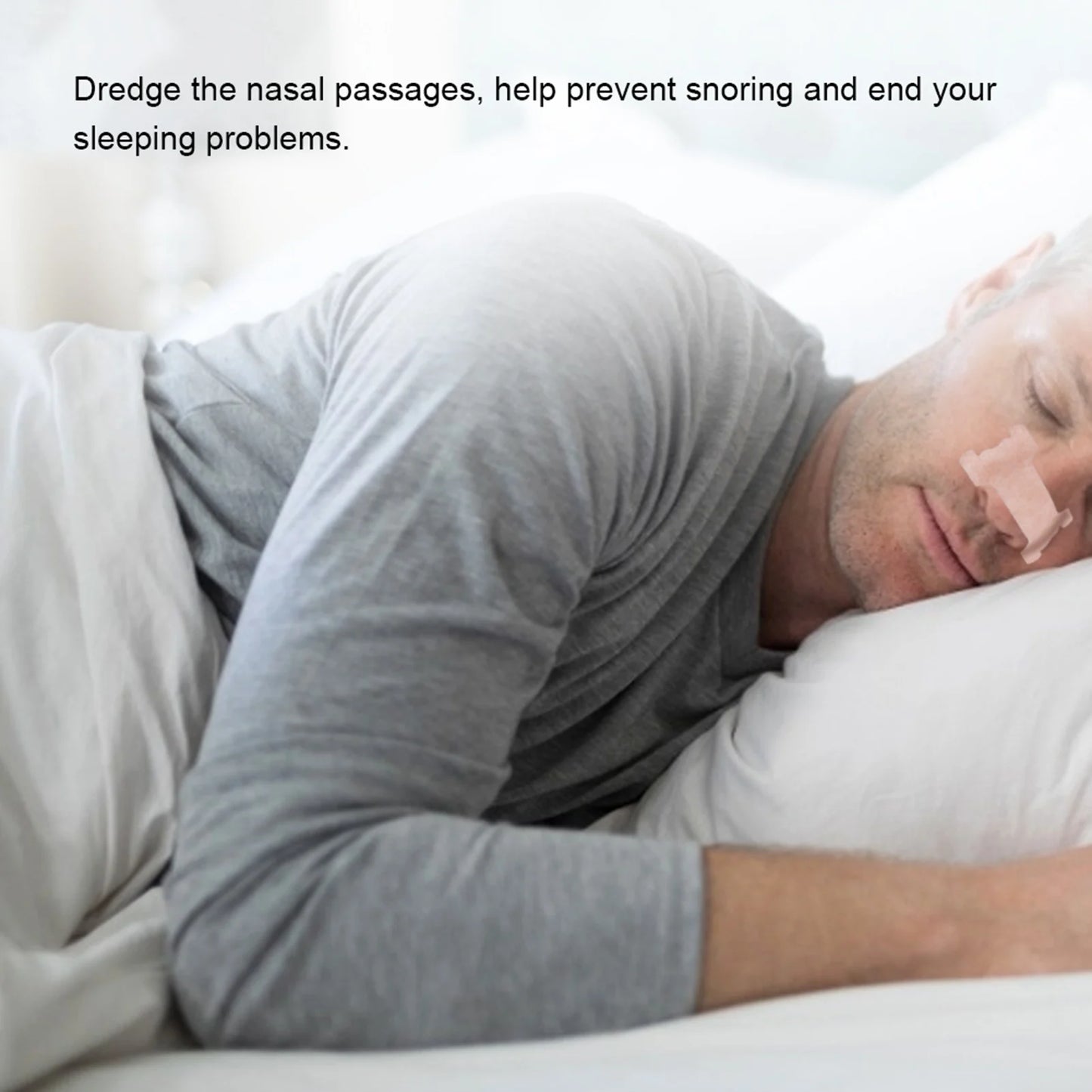 BreatheEZ™ – Anti-Snore Nasal Strips (100-Pack)