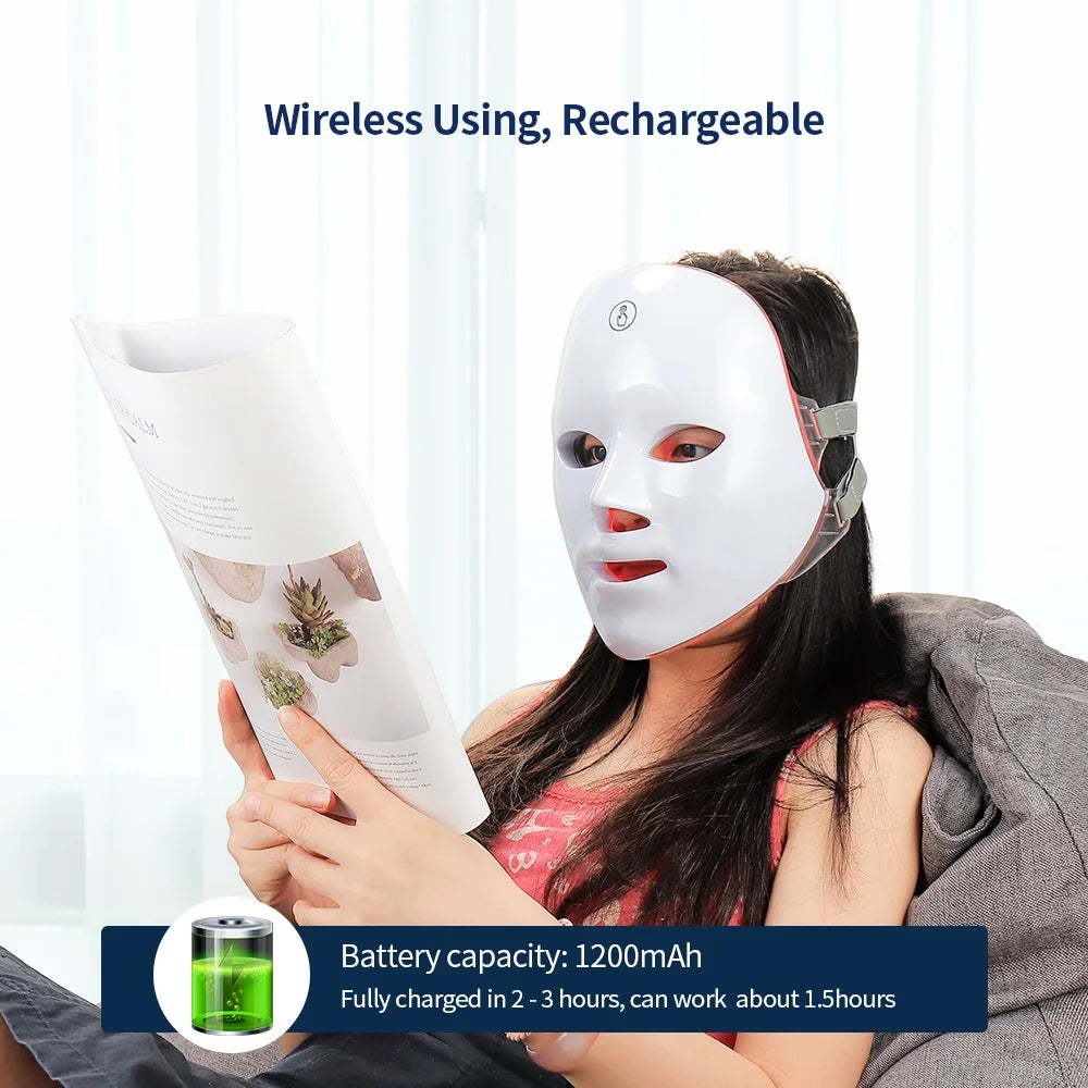 LumiLift™ – 7-Color LED Face & Neck Therapy Mask
